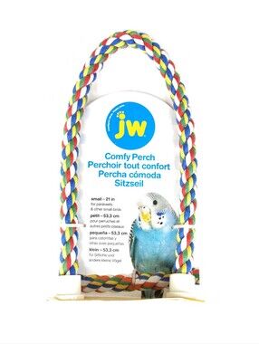 JW Comfy Perch Small Multicolor Bird Perch 21 Inches